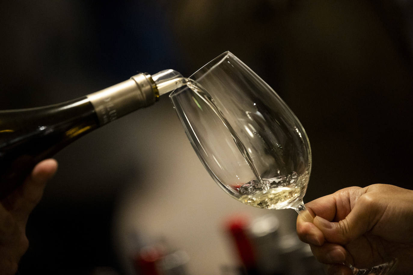 IX Salón del Vino de ABC realizado en el Centro Comercial ABC Serrano, en Madrid, y patrocinado por García Baquero