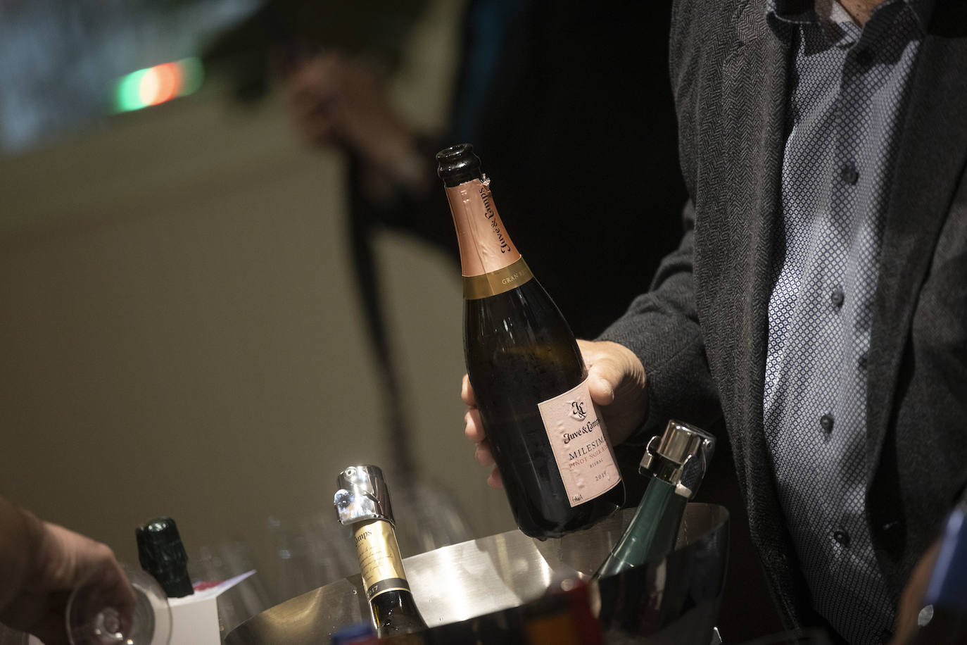 IX Salón del Vino de ABC realizado en el Centro Comercial ABC Serrano, en Madrid, y patrocinado por García Baquero