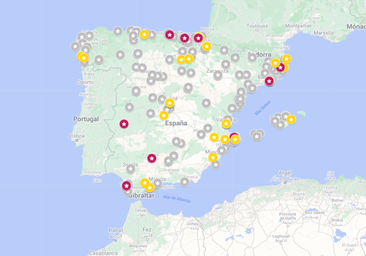 El mapa de todos los restaurantes con estrella Michelin en España en 2024