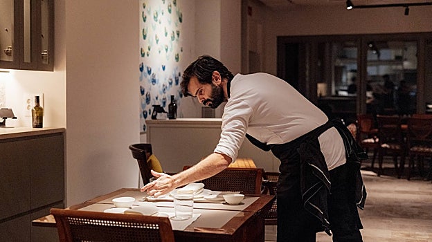 Ignacio Montes en el nuevo restaurante Pabú