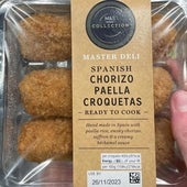 Un supermercado inglés saca croquetas de paella con chorizo y esto es lo que opinan los expertos