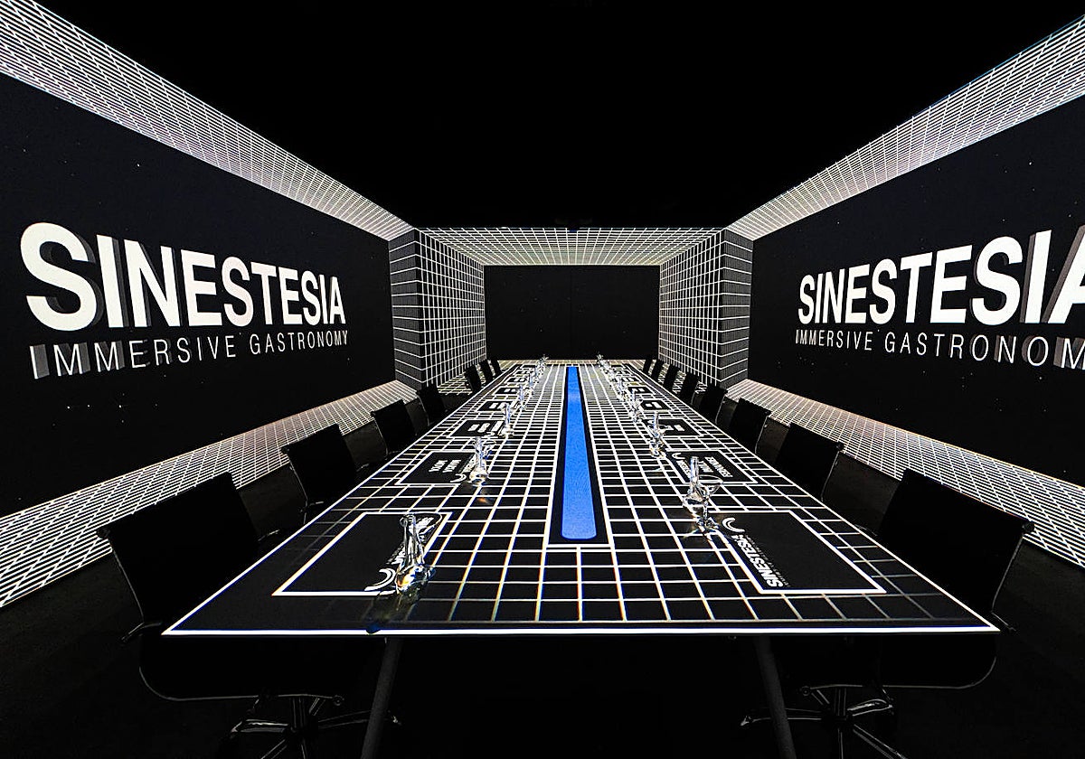 Sinestesia, lo nuevo de Kiko Moya en Madrid, un restaurante inmersivo