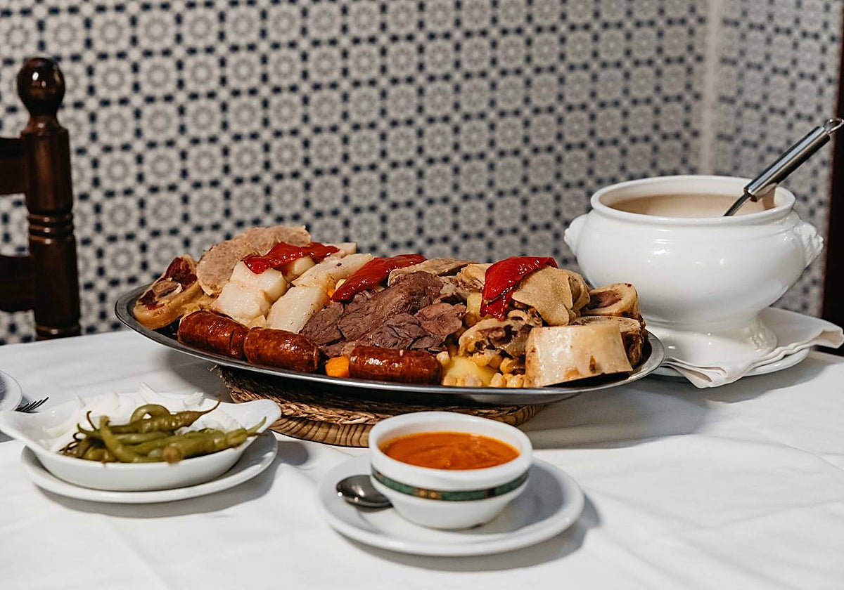 Cocido completo de La Gran Tasca