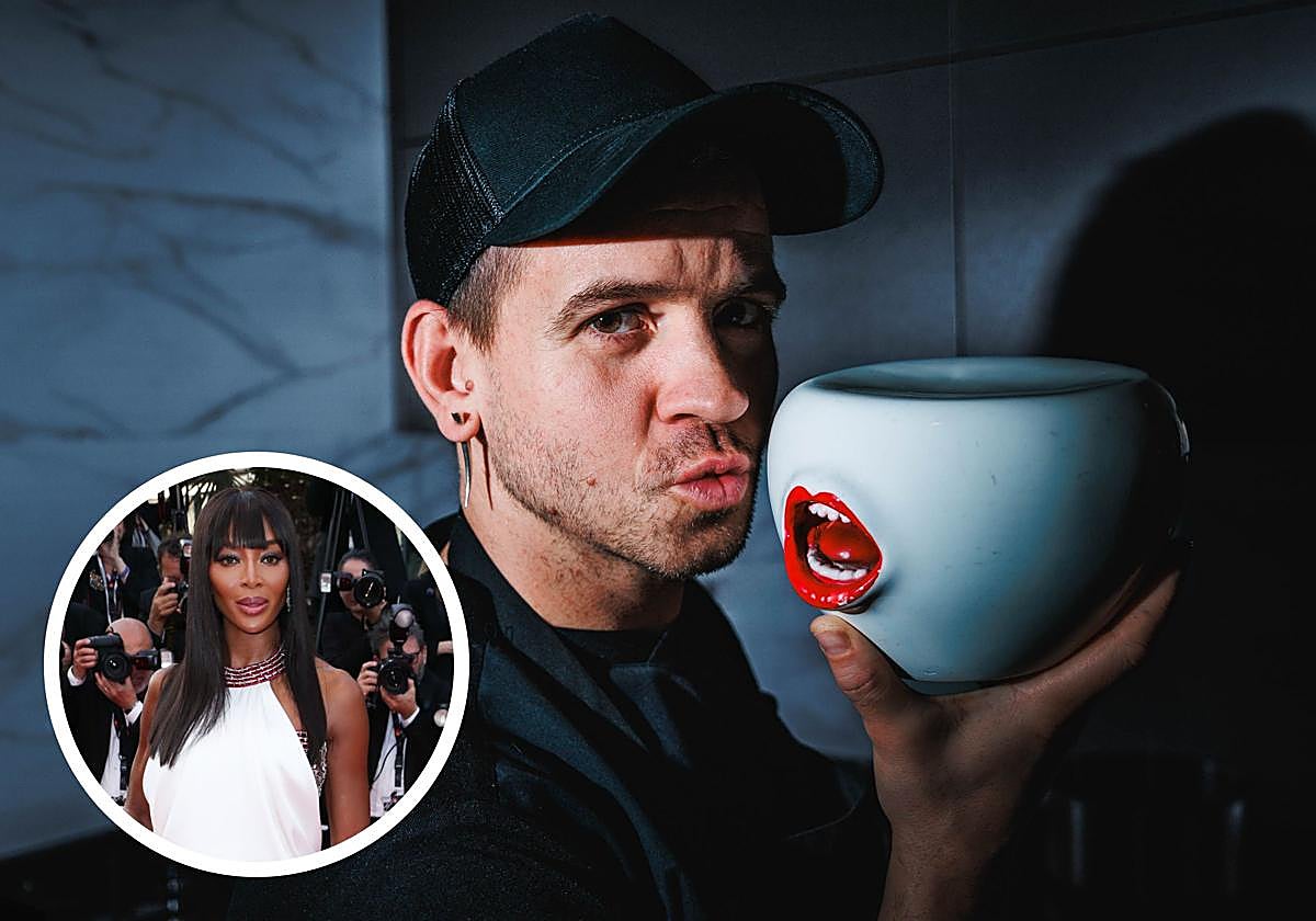 Dabiz Muñoz y Naomi Campbell