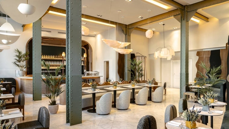 Café Cibeles, en la segunda planta del Palacio de Cibeles, en Madrid