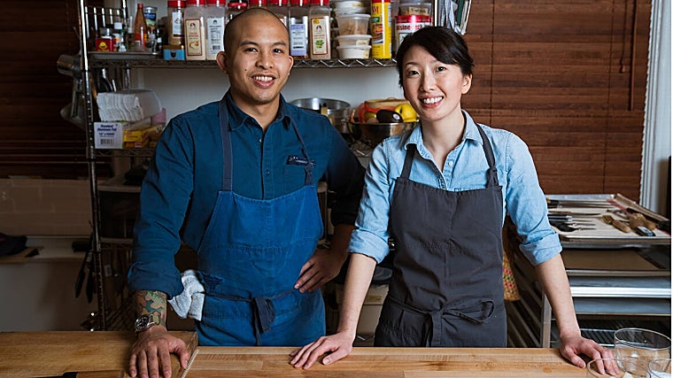 Los propietarios y chefs de Kasama