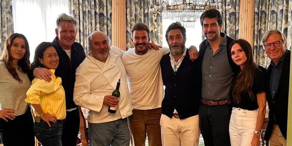 Callos, espárragos blancos y alcachofas de Tudela de Duero en el menú de los Beckham y Gordon Ramsay en Valladolid