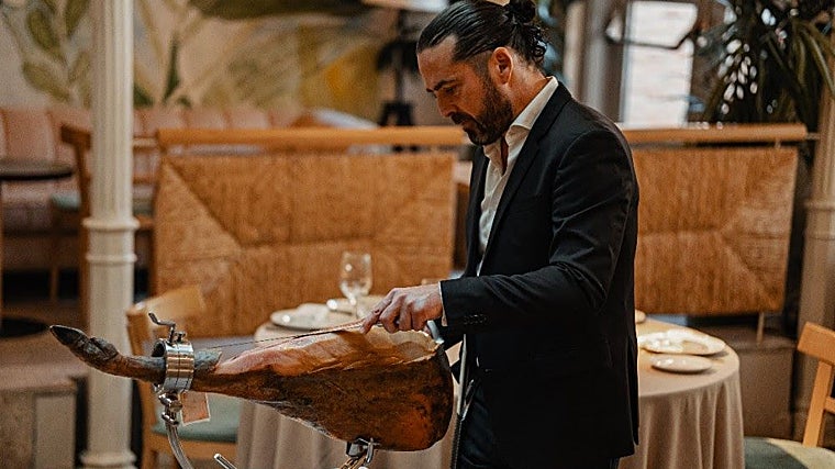 El cortador de jamón Emilio García Ortigosa estará en El Pabellón de Florida Retiro