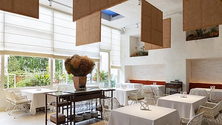 Sala del restaurante Disfrutar de Barcelona, con tres estrellas Michelin