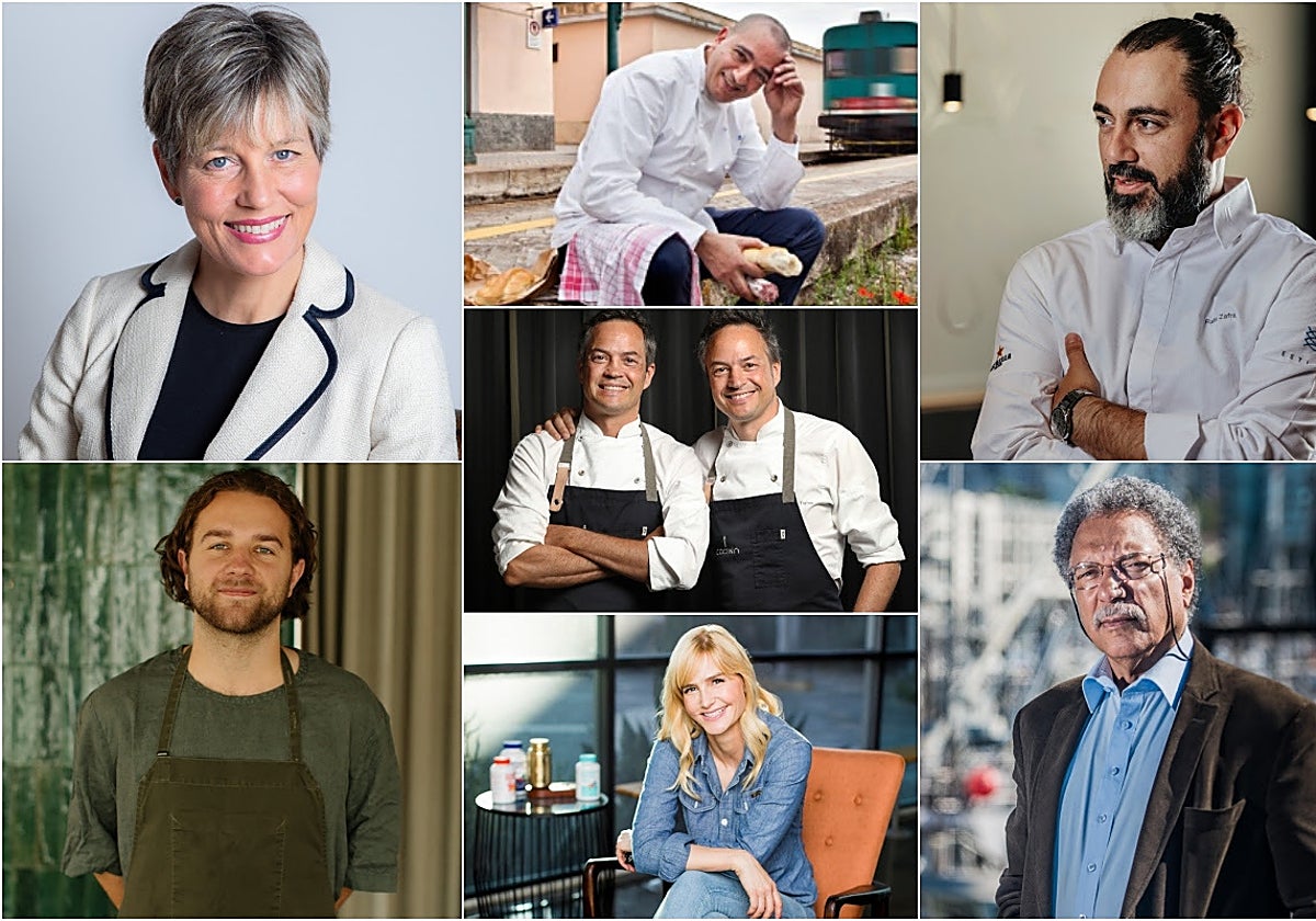 Carrie Ruxton, Ola Klepp, Pino Cuttaia, Hnos. Torres, Courtney Gould, Rafa Zafra y Daniel Pauly