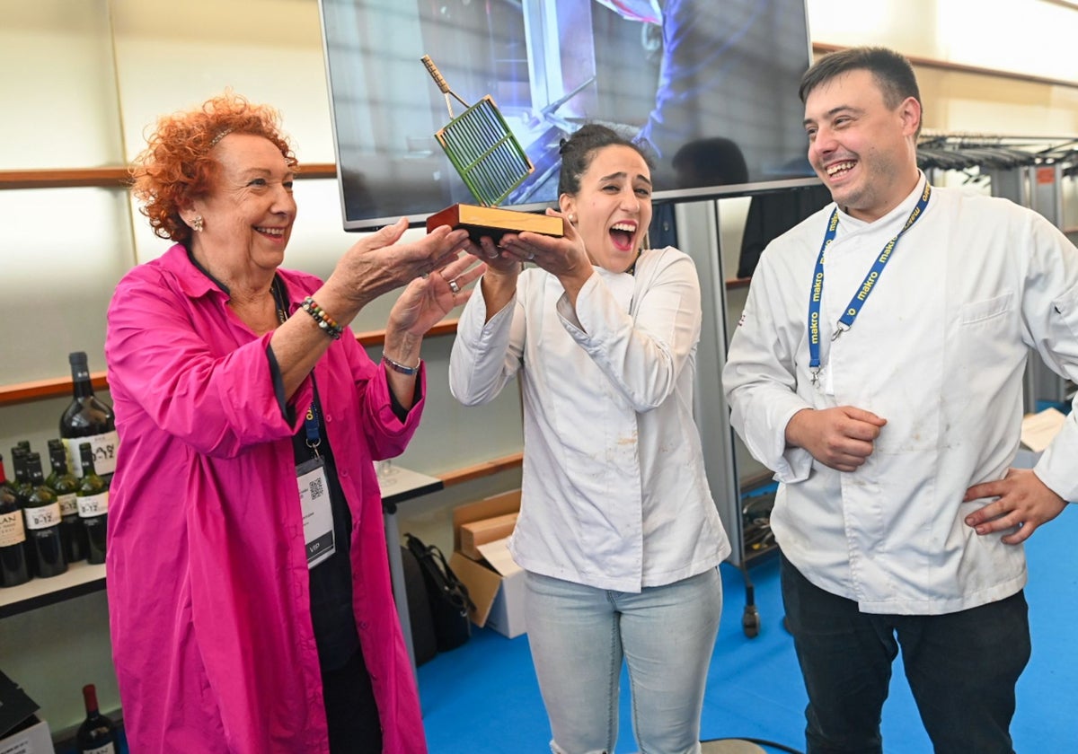 Vanesa Martín, mejor parrillera de España, tras ganar el concurso de San Sebastián Gastronomika 2024