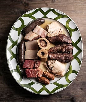 Imagen secundaria 2 - Tres vuelcos del cocido de Taberna Pedraza 