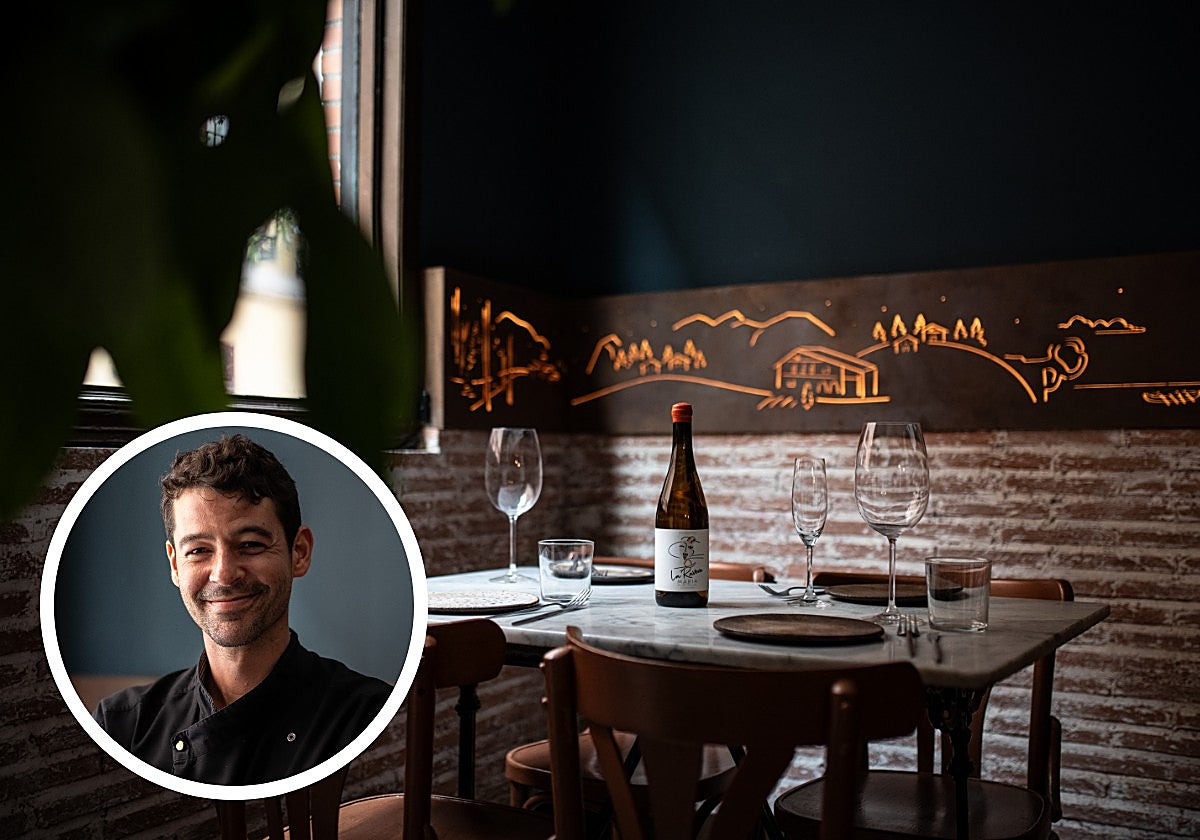 Amets es el proyecto personal de Diego Sánchez en Madrid, tras años como chef privado y en restaurantes Michelin