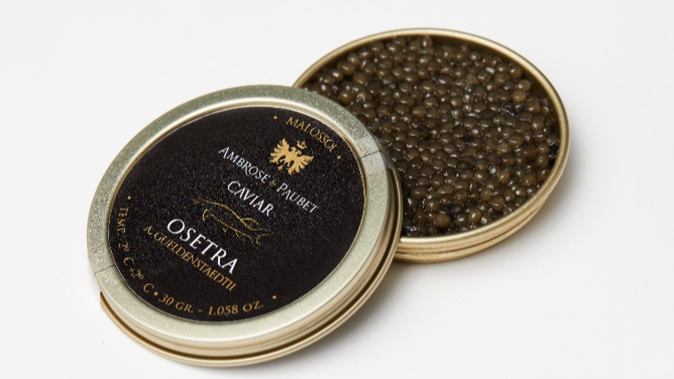 Caviar osetra de Ambrose & Paubet