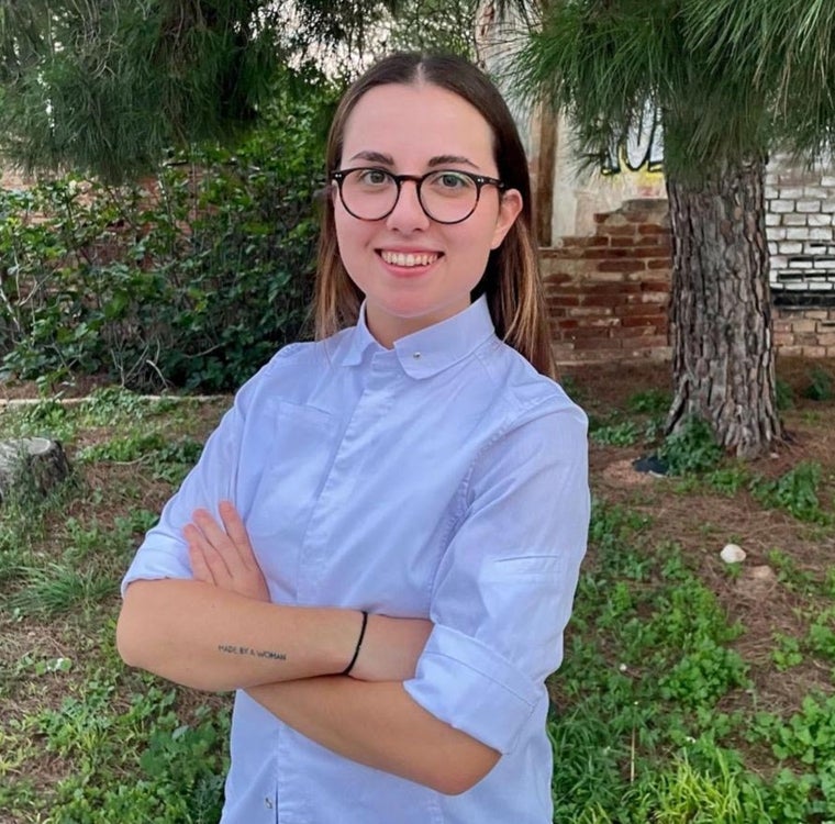 Mar Ibáñez, jefa de pastelería de Aürt, en Barcelona