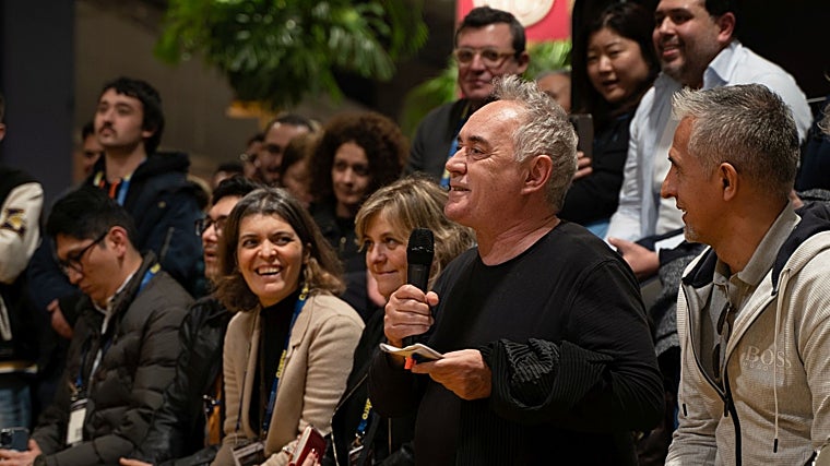 Ferran Adrià en la pasada edición de Dreams, en Madrid Fusión Alimentos de España 2024