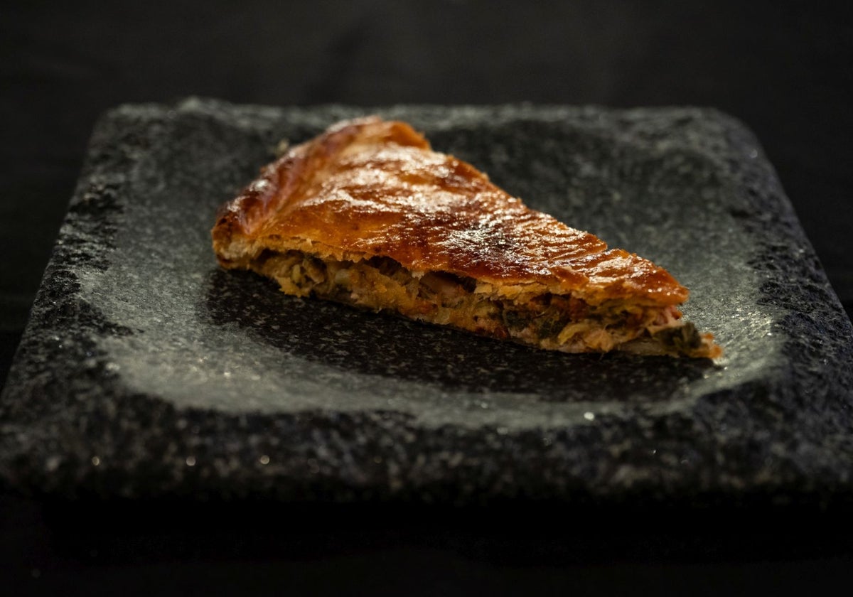 La ganadora en el I Concurso de empanada gallega organizado en Madrid Fusión Alimentos de España 2025