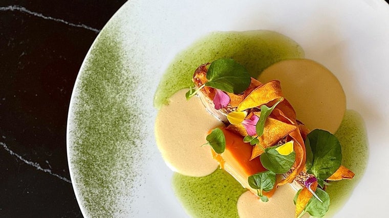 Uno de los platos del chef Romain Lascarides