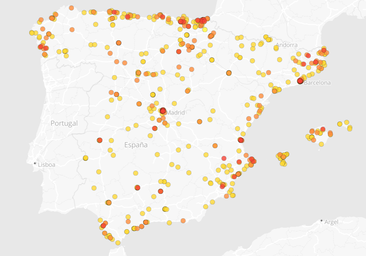 El mapa de todos los restaurantes con soles Repsol en 2025