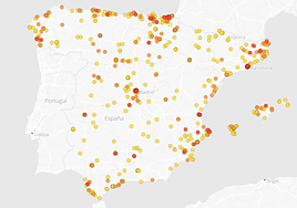 El mapa de todos los restaurantes con soles Repsol en 2025