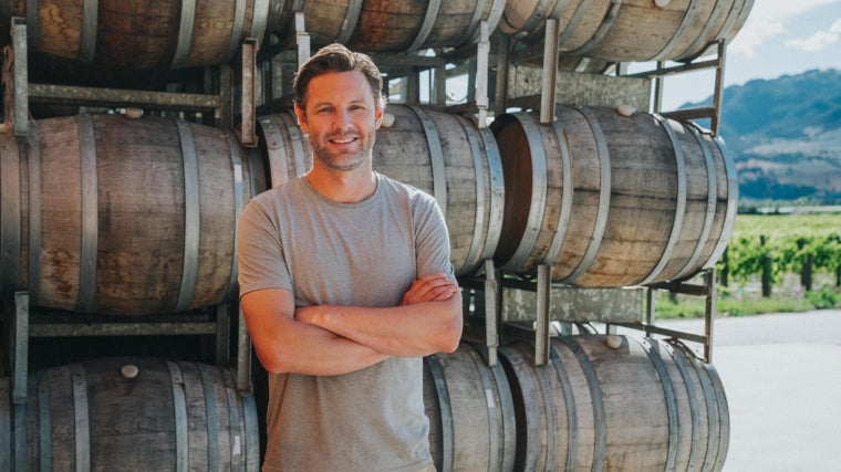 Sam Davies, chief winemaker de la bodega de Amisfield