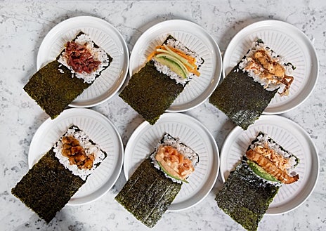 Imagen secundaria 1 - Así es Kaito Hand Roll, en Madrid