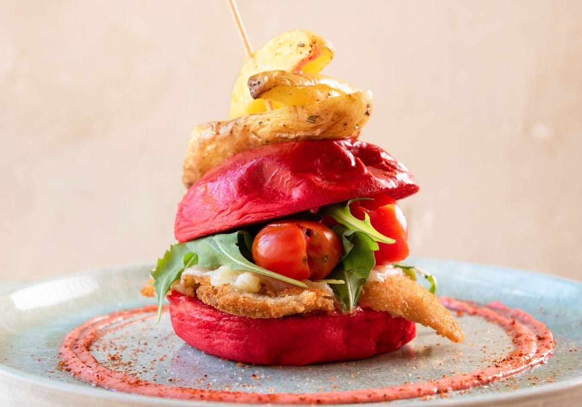 Hamburguesa vegetariana de Superchulo