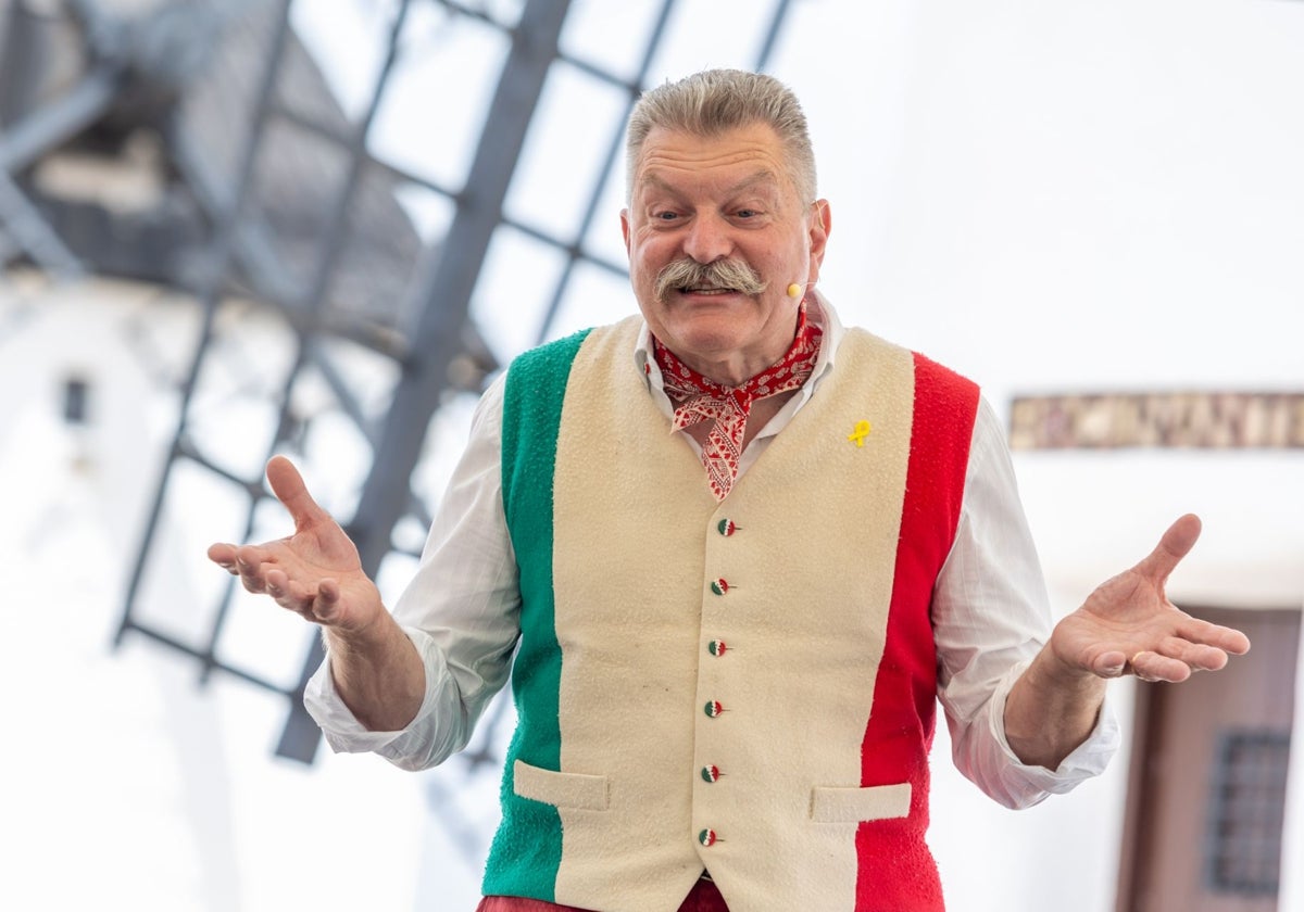 Dario Cecchini, de la Antica Macelleria Cecchini, durante su ponencia en Discover Eat, en Alcázar de San Juan
