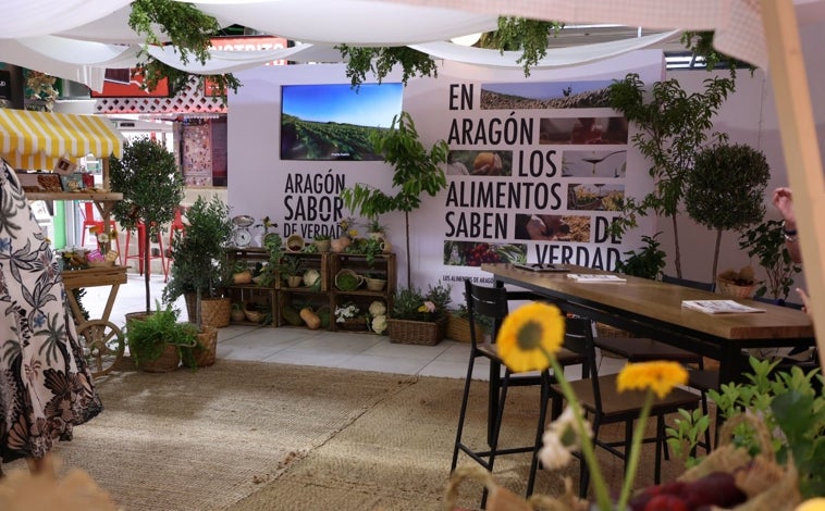 Imagen principal - Los Alimentos de Aragón conquistan Madrid