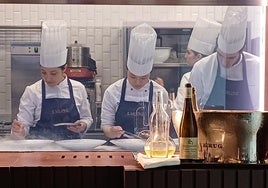 Il Milione : la 'performance' gastronómica más exclusiva de Barcelona cuesta 1.340 euros (con champagne)