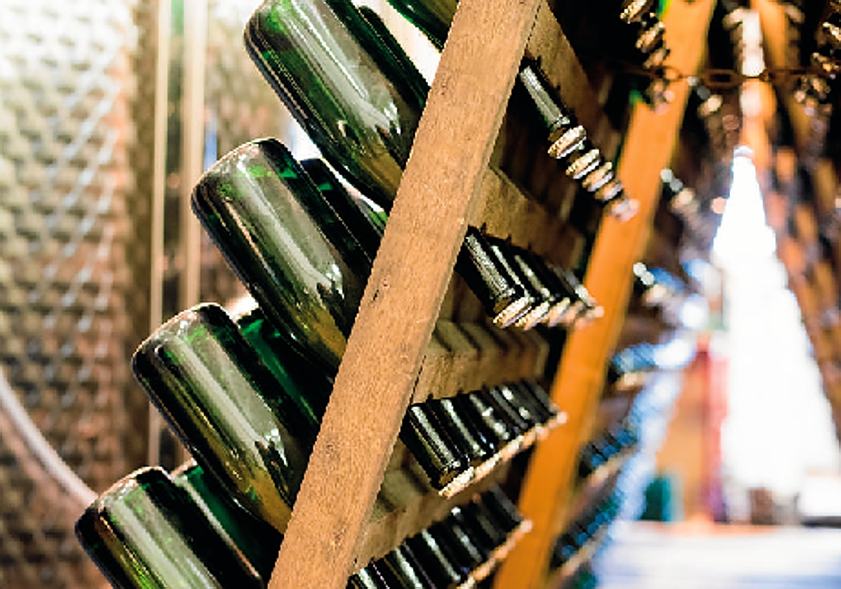 Botellas de Andersen Winery en rima