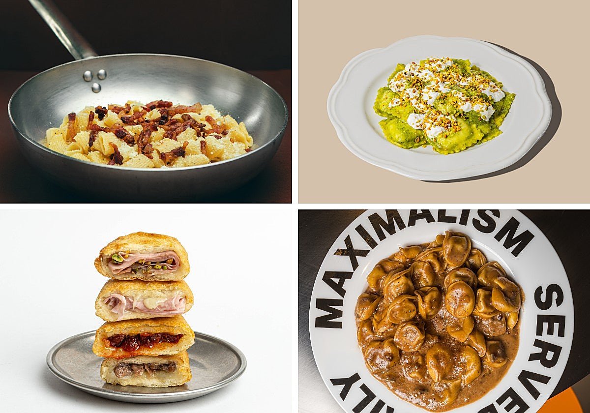 Algunos platos de Relleno