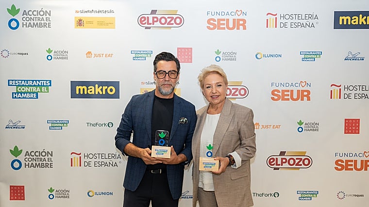 Quiqe Dacosta y Susi Díaz colaboran con Acción contra el Hambre