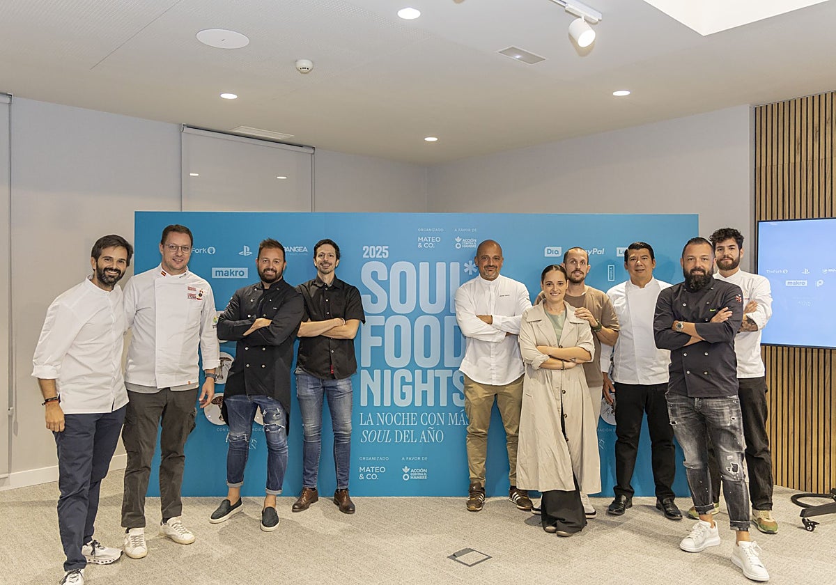 Algunos de los chefs que participan este año de Soul Food Nights
