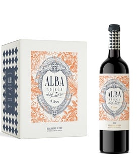 Imagen secundaria 2 - Alba y Enrique Abiega y su nuevo vino, Alba en Ribera, desde Zero (12,95 euros).