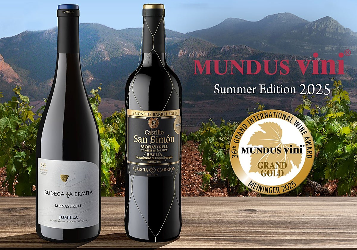 García-Carrión, única bodega española que consigue Dos Medallas Gran Oro en Mundus Vini 2025
