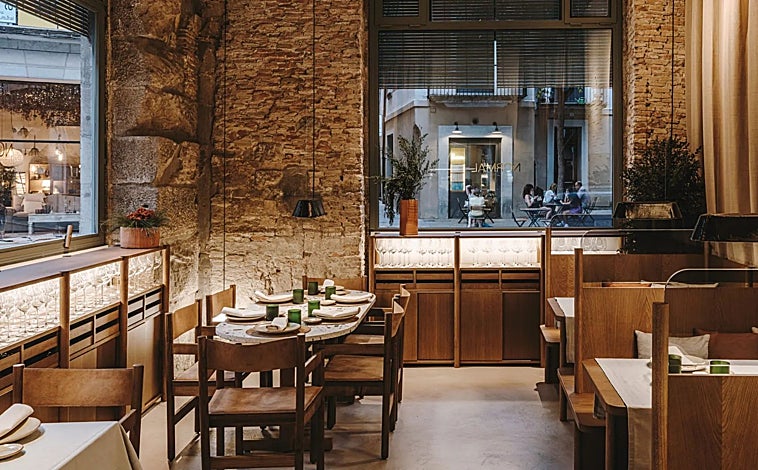 Imagen principal - El restaurante Normal, la heladería Rocambolesc y los hermanos Roca.