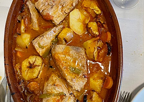 Imagem Secundária 1 - Salpicon de Atum Assado e Frutos do Mar da Casa Luciano, Ayamonte.