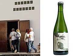 La huella de Luis, un blanco que bebe del suelo volcánico de Lanzarote
