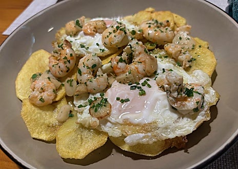Imagen Secundaria 1 - Tacos de Calamares Brava, Huevos Desmenuzados con Ceviche de Camarones y Lubina