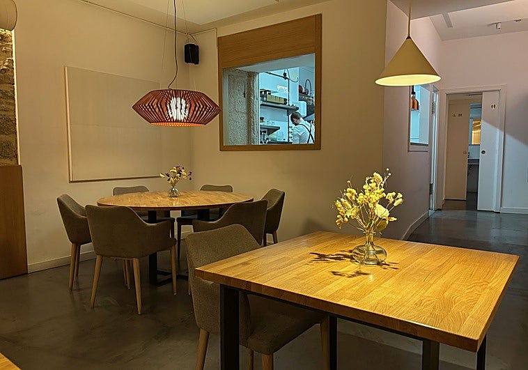 Restaurante Simpar, en Santiago de Compostela.