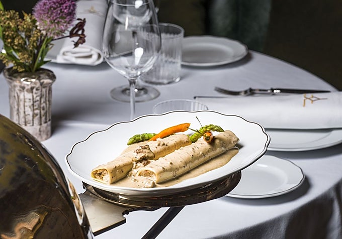 Canelones de Ramón Freixa.