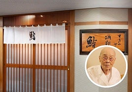 El restaurante más exclusivo de Japón es de un chef de 100 años, está en el metro y perdió sus tres estrellas