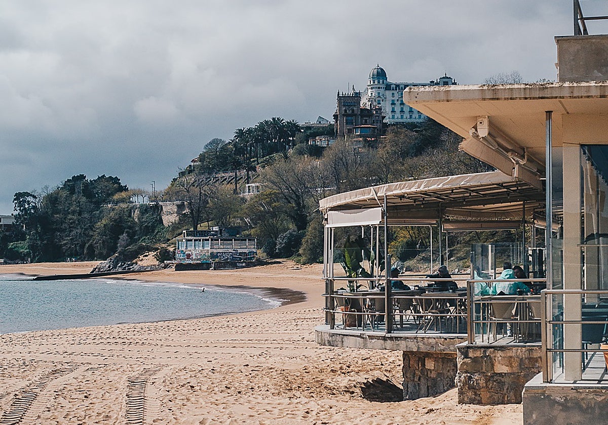 Balneario de la Magdalena, en Santander.