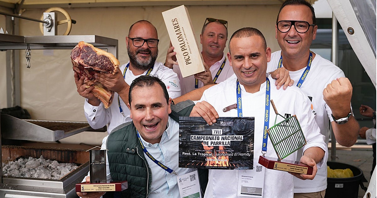El mejor parrillero de España llegó en patera y trabaja en un restaurante familiar de Murcia