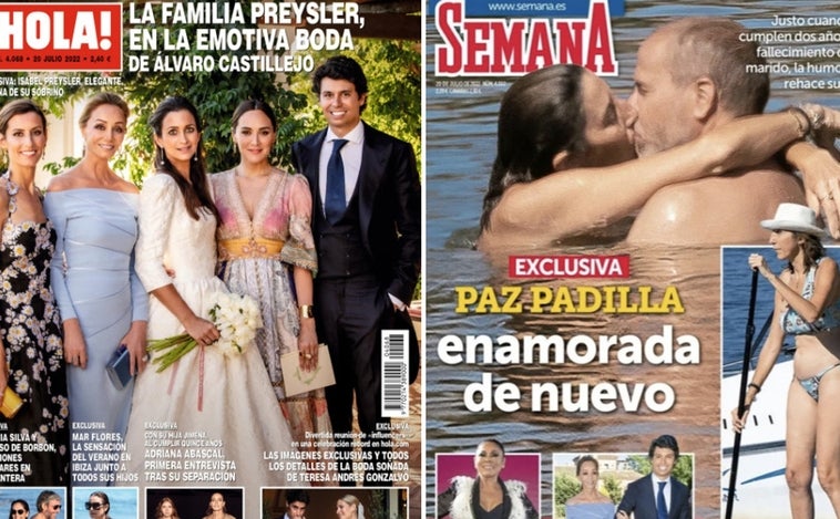 De la boda de los Preysler al nuevo novio de Paz Padilla