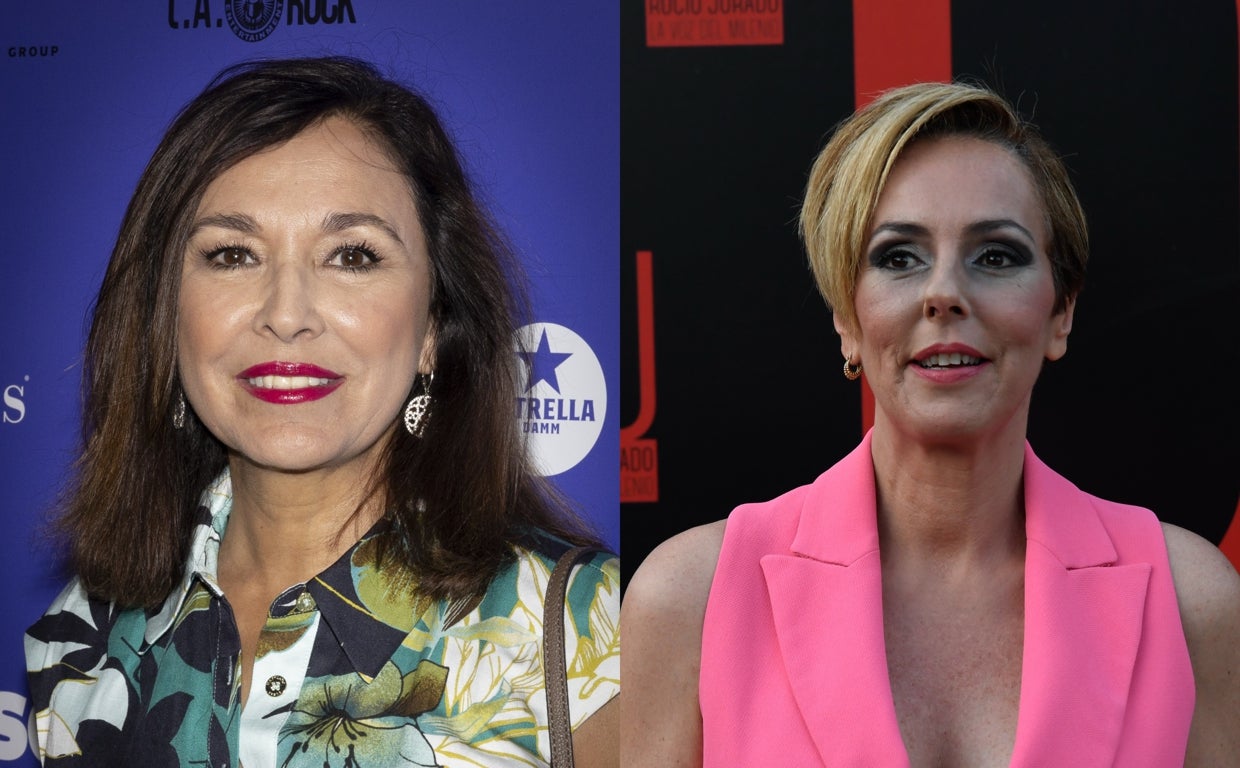 Isabel Gemio y Rocío Carrasco