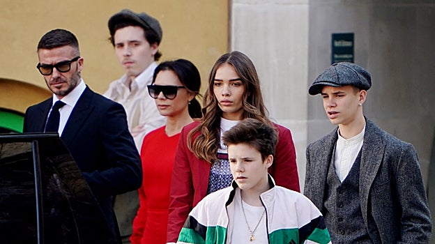 El matrimonio Beckham junto a sus hijos