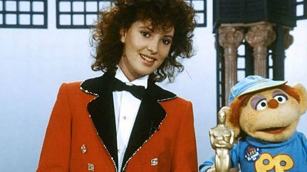 Verónica Mengod durante su época televisiva