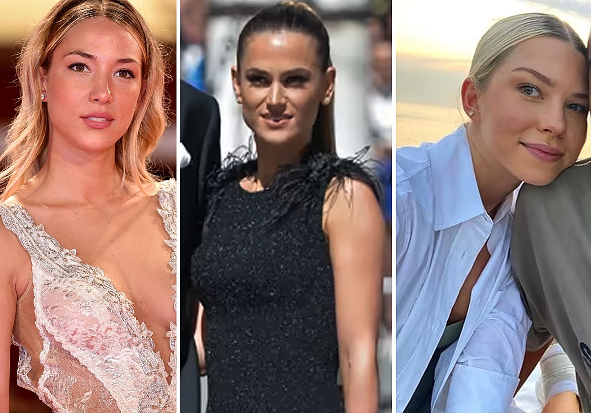 Algunas de las WAGs de nuestra selección.